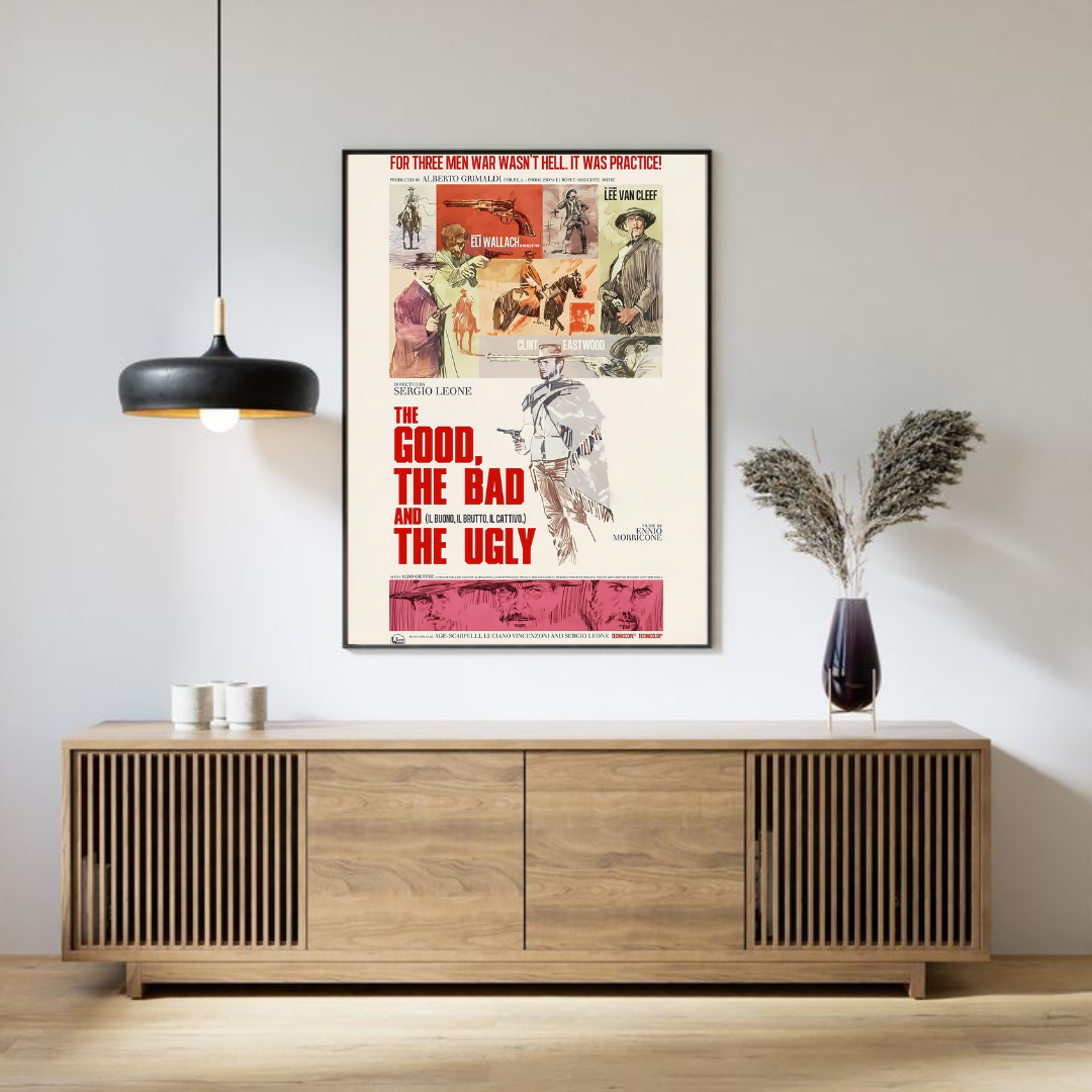 Good, Bad, Ugly Poster Tablo