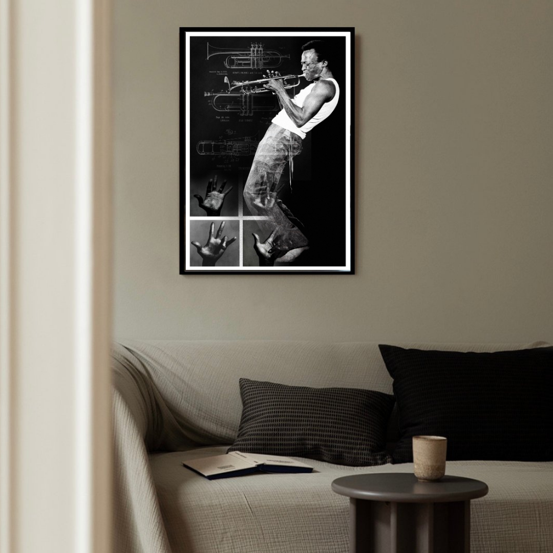 Miles Davis Poster Tablo
