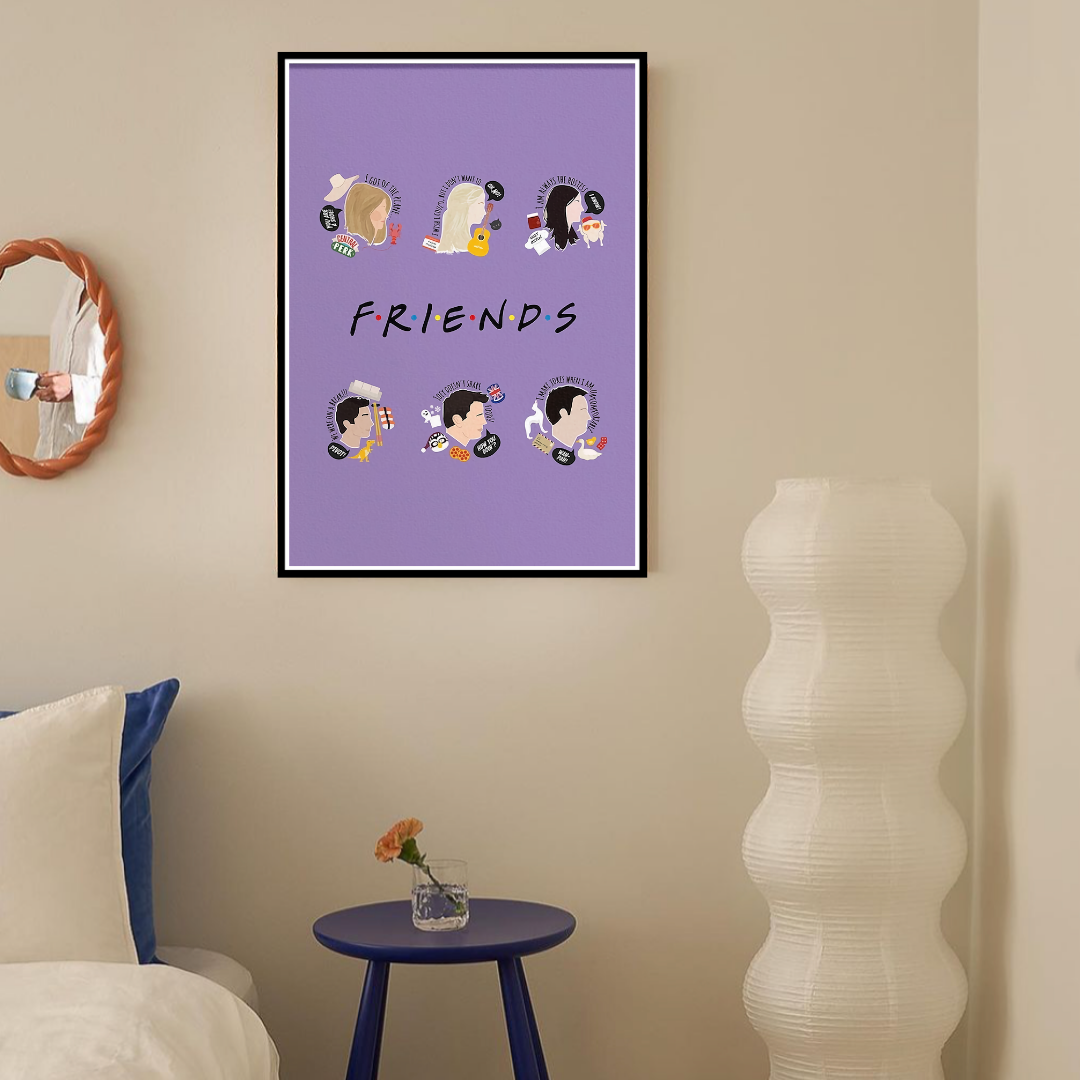Friends Poster Tablo