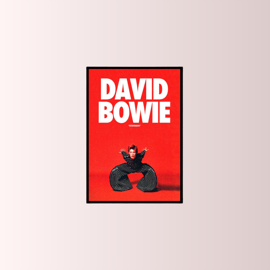 David Bowie Poster Tablo