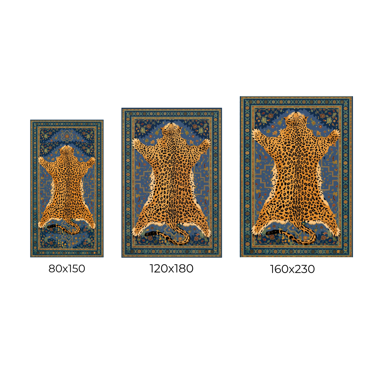 Royal Feline- animal print halı
