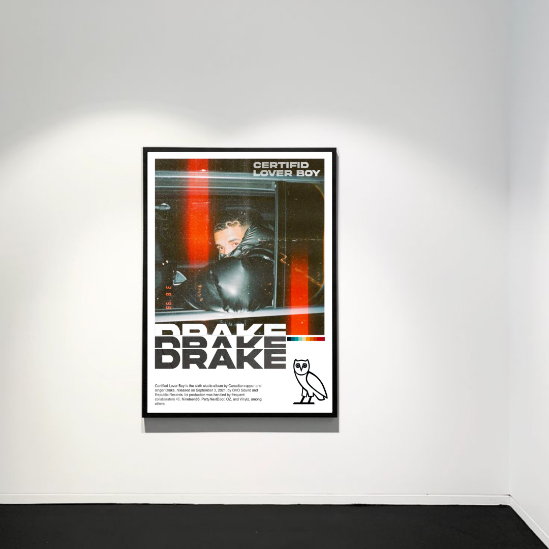 Drake Poster Tablo