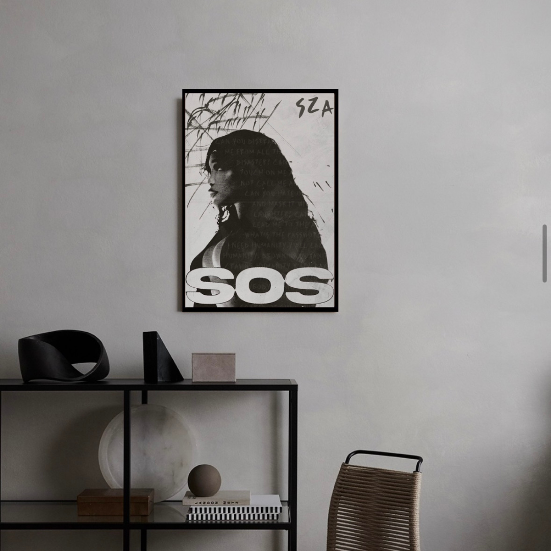 SZA Poster Tablo