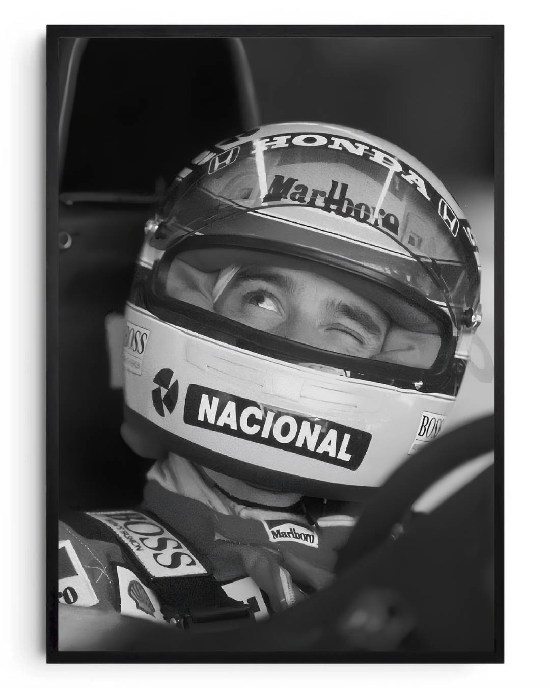 Ayrton Senna- poster tablo