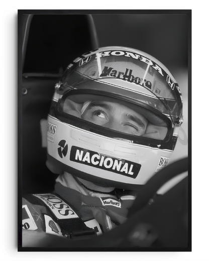 Ayrton Senna- poster tablo