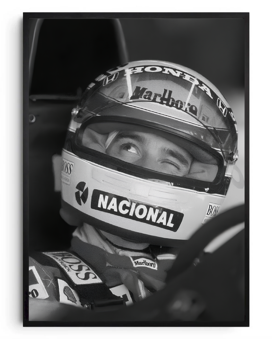 Ayrton Senna- poster tablo