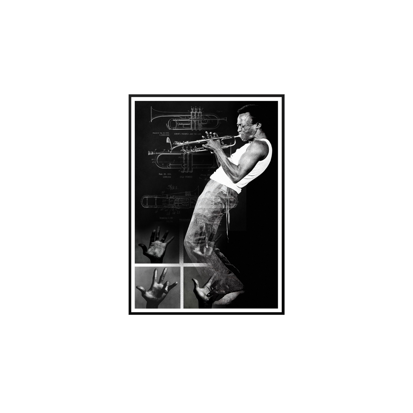 Miles Davis- poster tablo