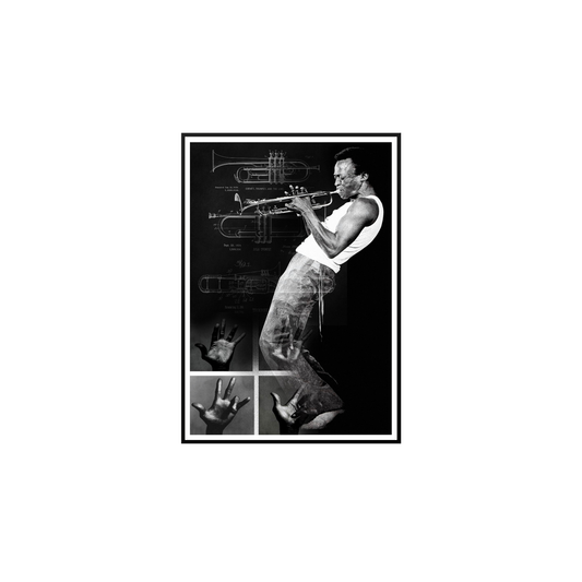 Miles Davis Poster Tablo