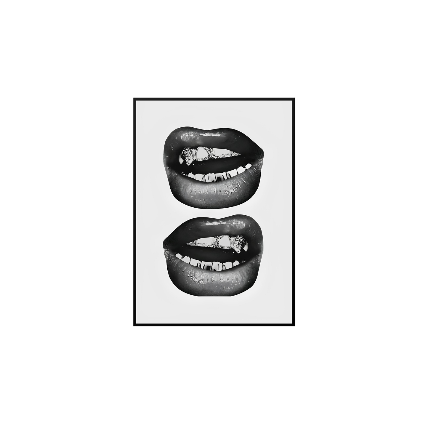 Harsh Lips Poster Tablo