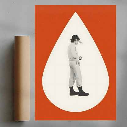 Clockwork Orange- poster tablo