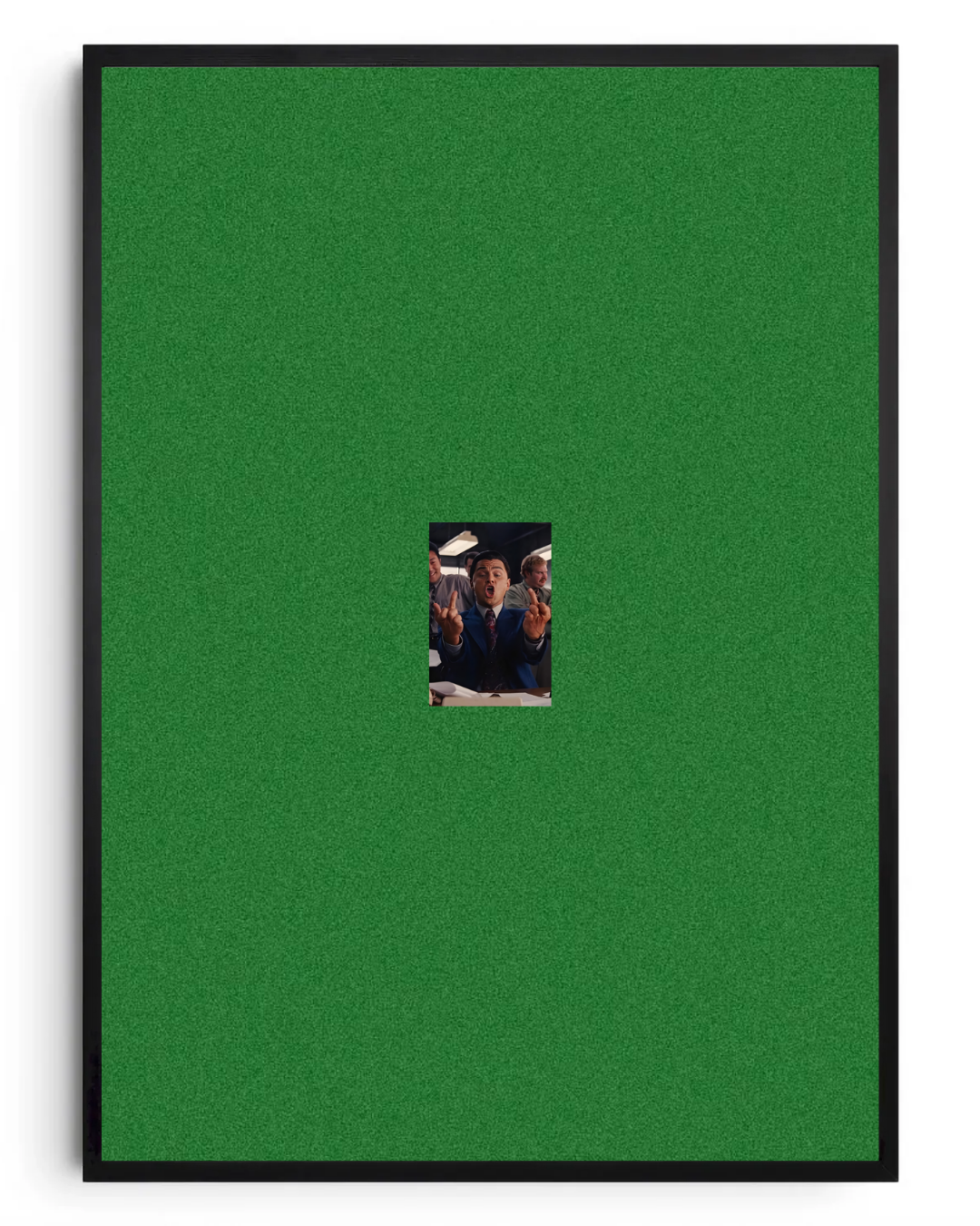 Wolf of Wall Street- poster tablo