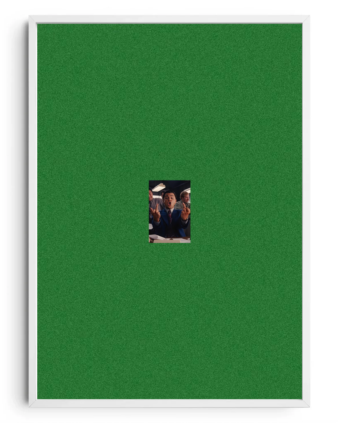 Wolf of Wall Street- poster tablo