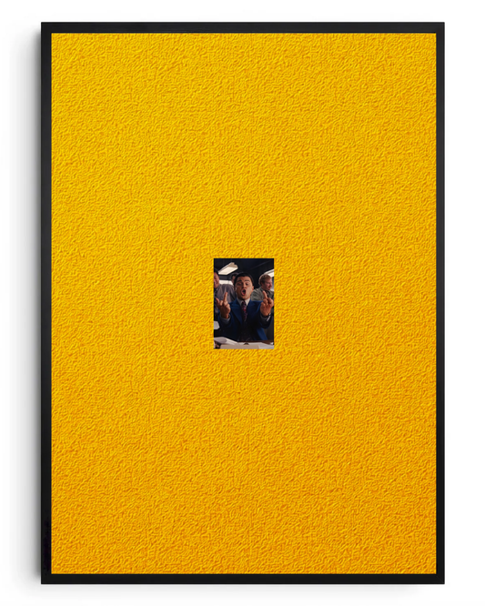 Wolf of Wall Street- poster tablo