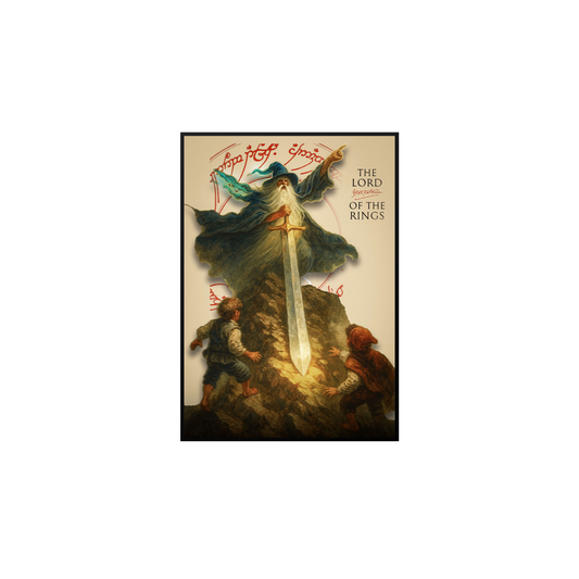 Lord of the Rings Poster Tablo
