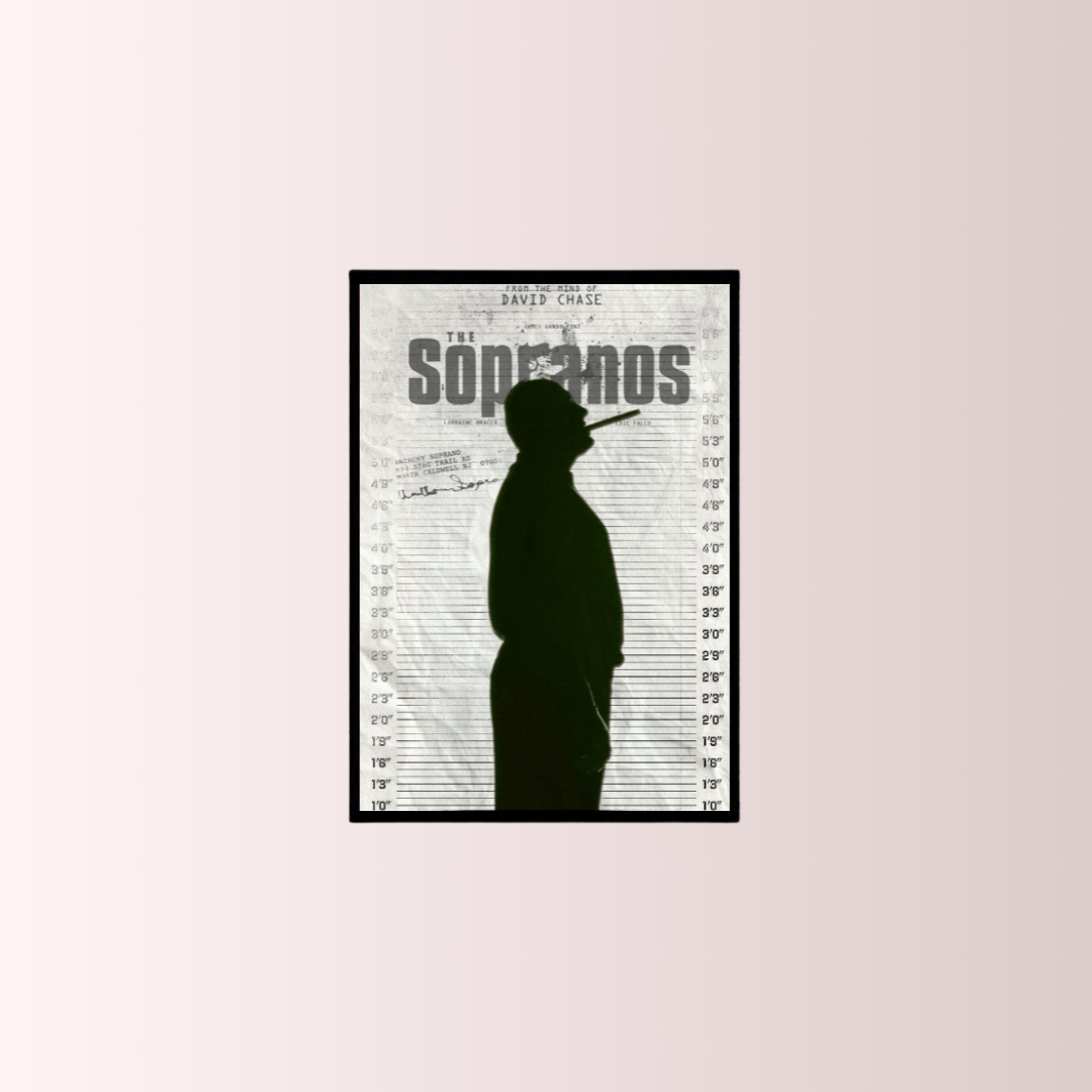 Sopranos Poster Tablo