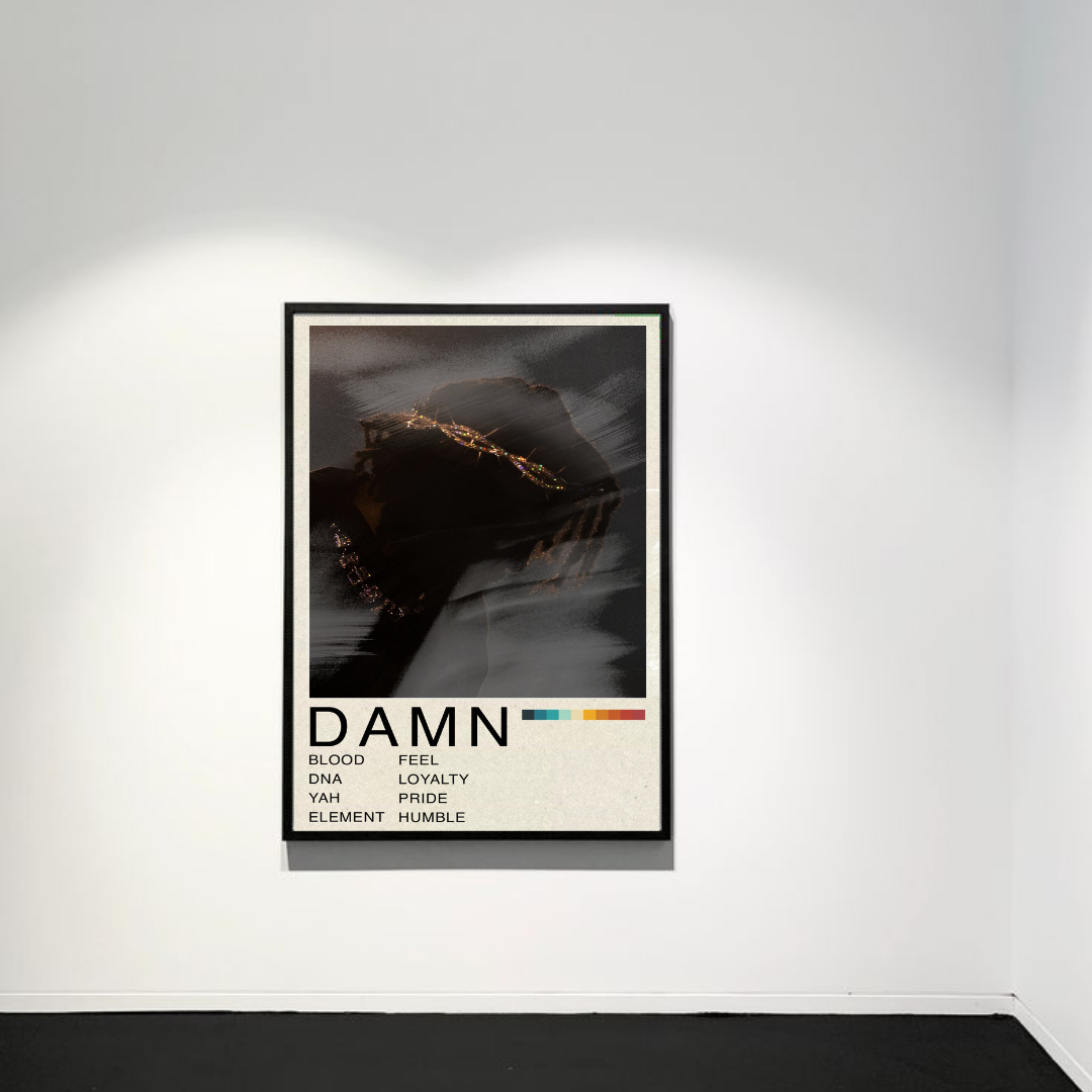 Damn Poster Tablo