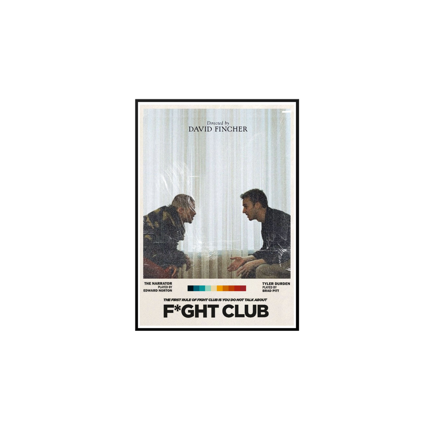 Fight Club Poster Tablo