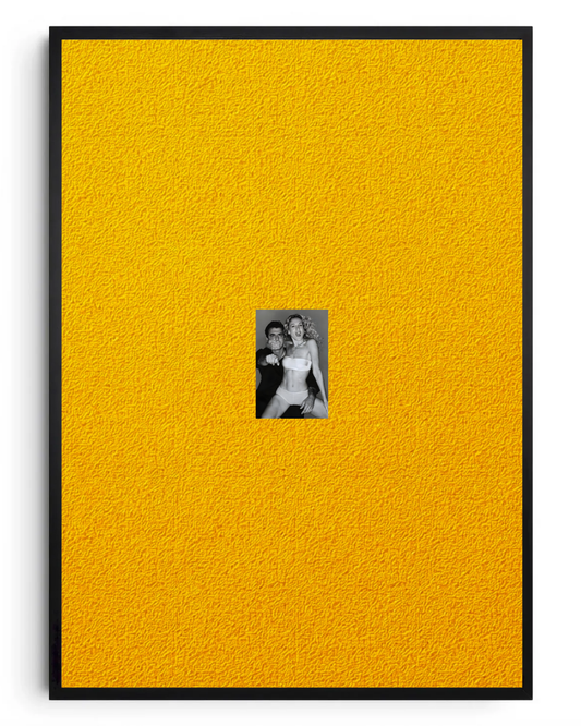 Big & Carrie- poster tablo