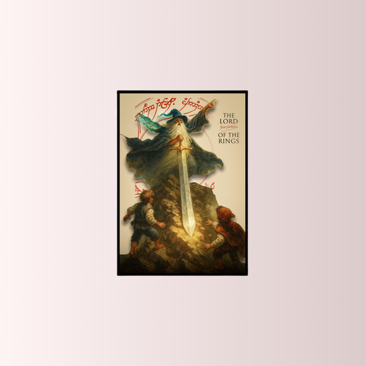 Lord of the Rings Poster Tablo