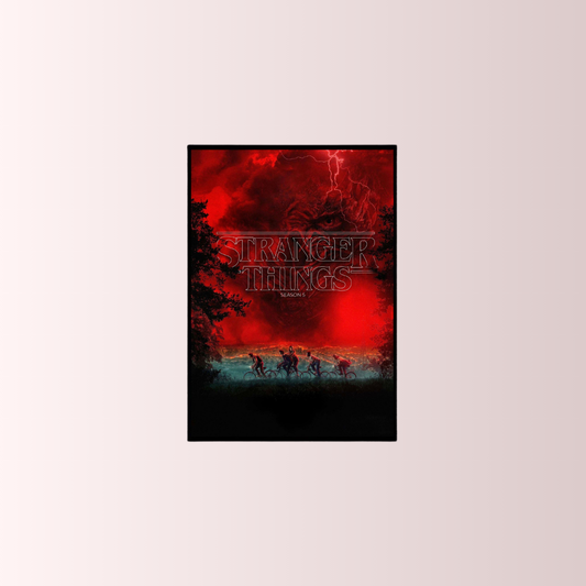 Stranger Things Poster Tablo