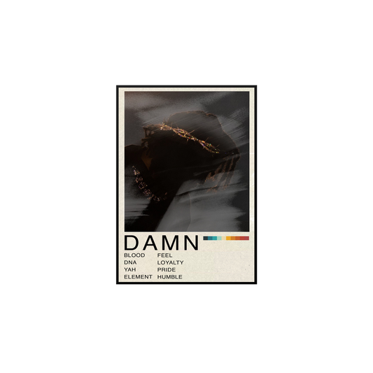 Damn- poster tablo