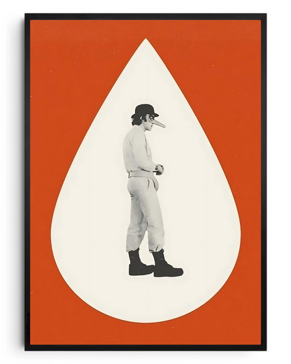 Clockwork Orange- poster tablo