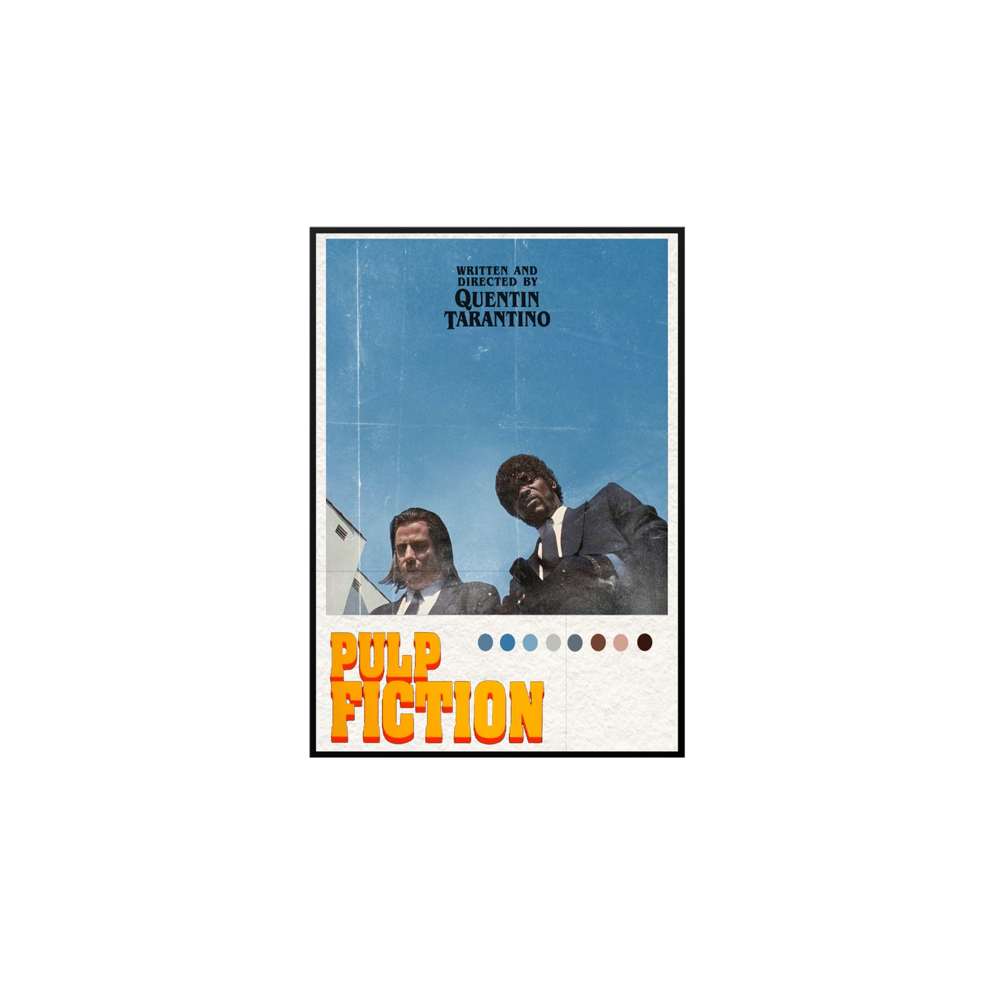 Pulp Fiction Poster Tablo