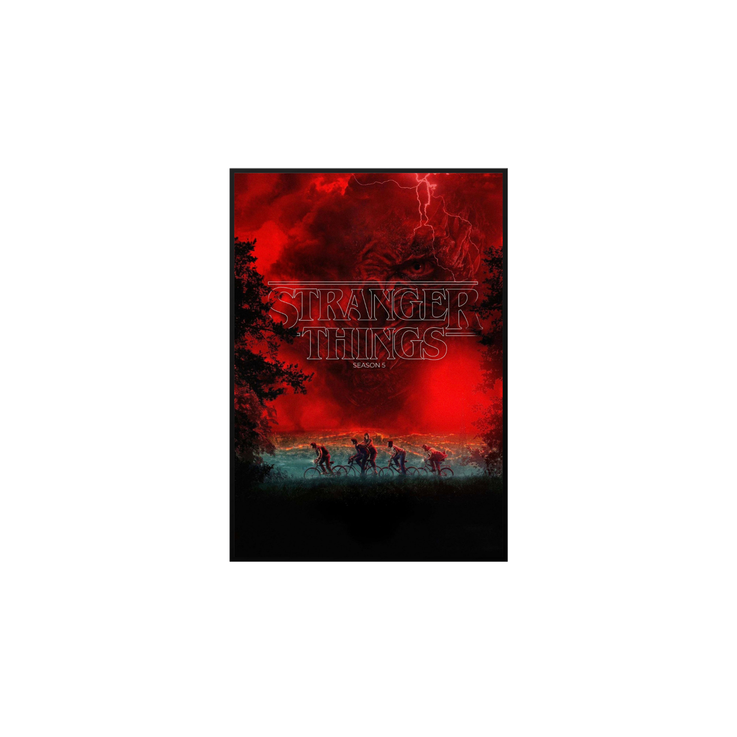 Stranger Things Poster Tablo