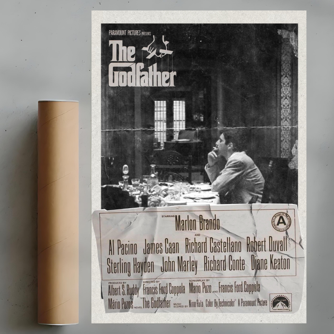 Godfather- poster tablo