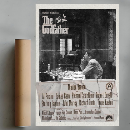 Godfather- poster tablo
