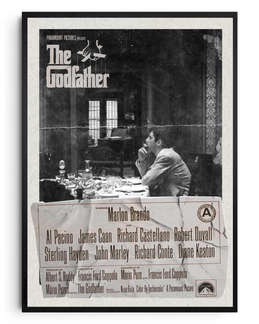 Godfather- poster tablo