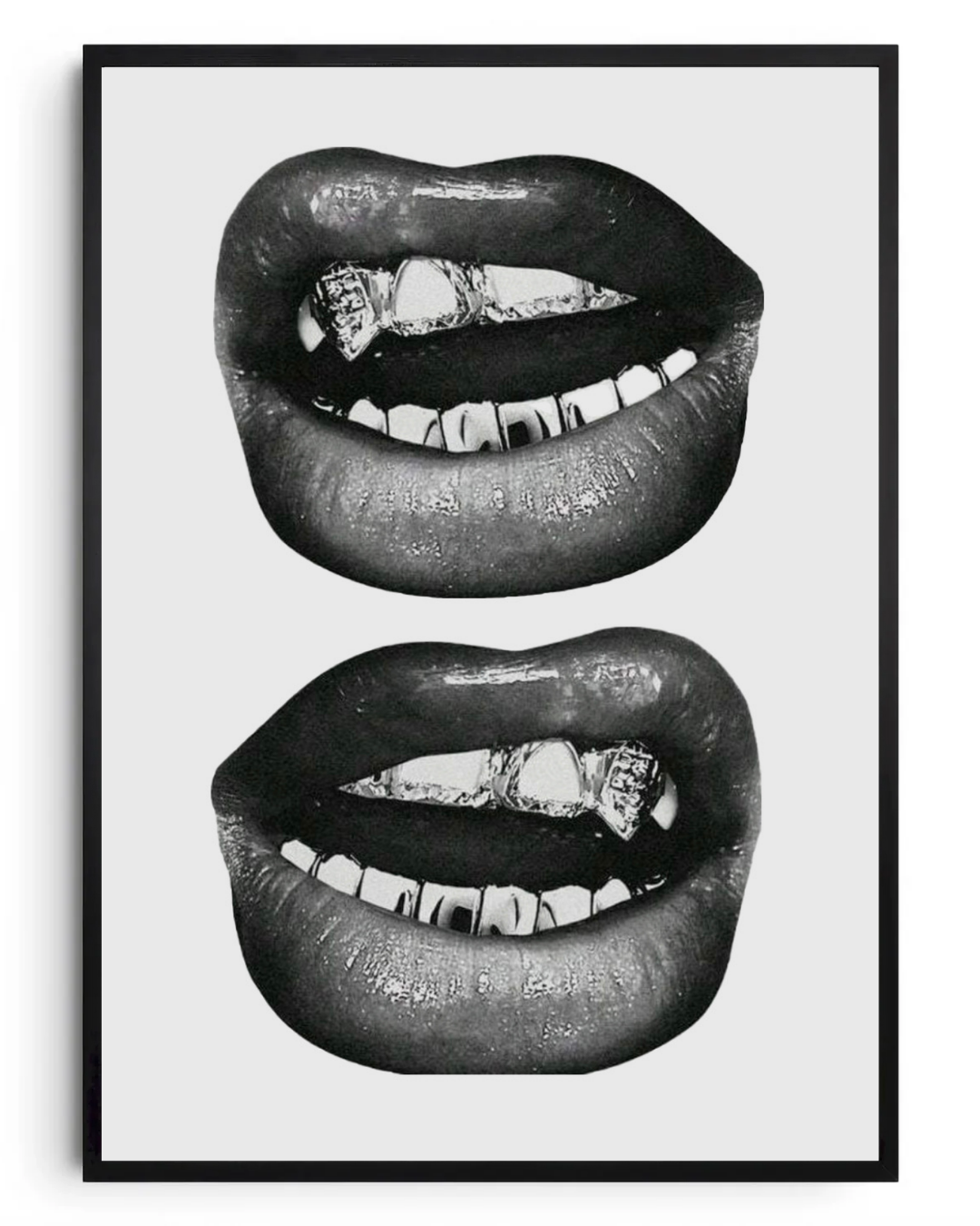Harsh Lips- poster tablo
