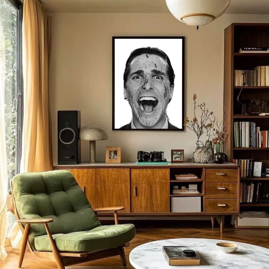 American Psycho (Christian Bale) Poster Tablo