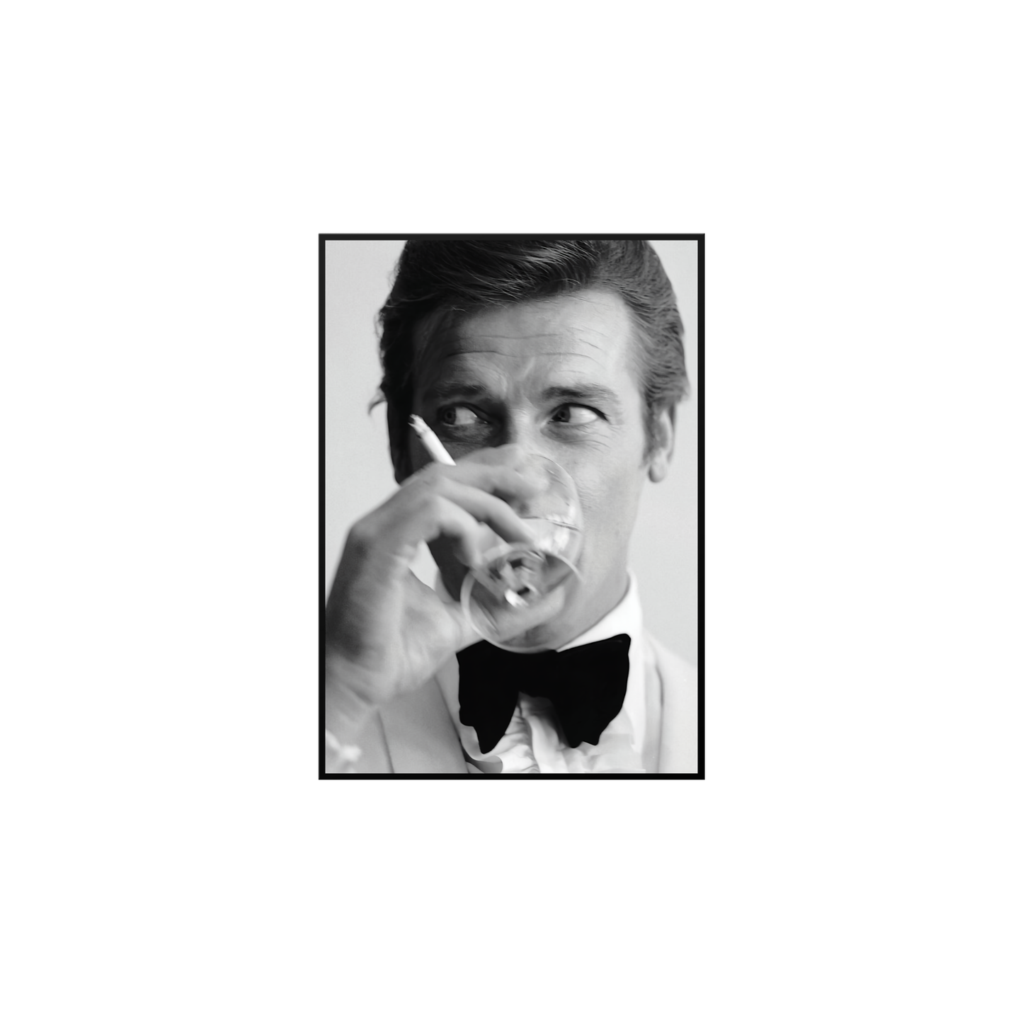 Roger Moore (James Bond) Poster Tablo