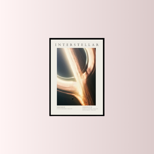 Interstellar Poster Tablo
