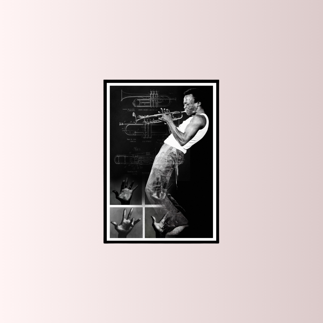 Miles Davis Poster Tablo