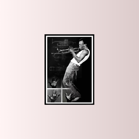 Miles Davis Poster Tablo