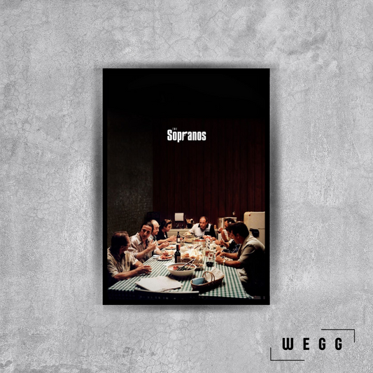 Sopranos Poster Tablo
