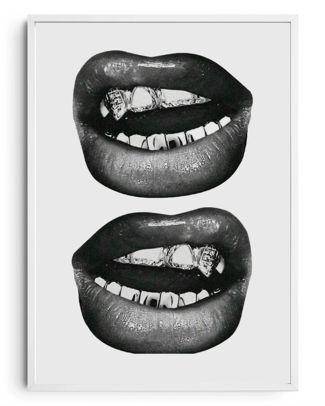 Harsh Lips- poster tablo