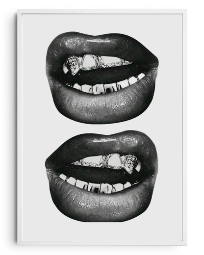 Harsh Lips- poster tablo