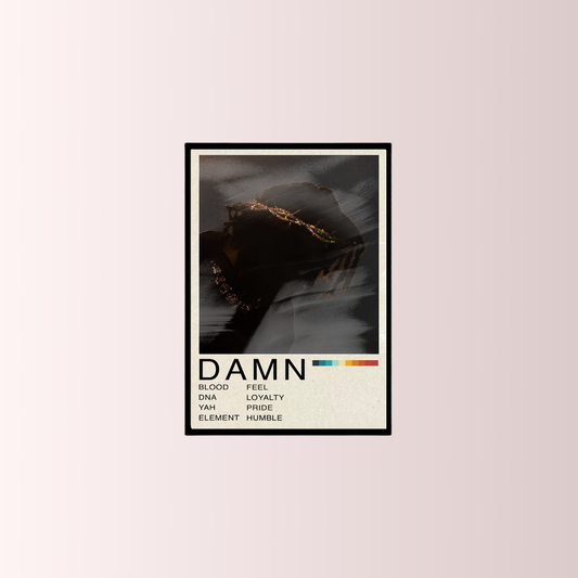 Damn Poster Tablo