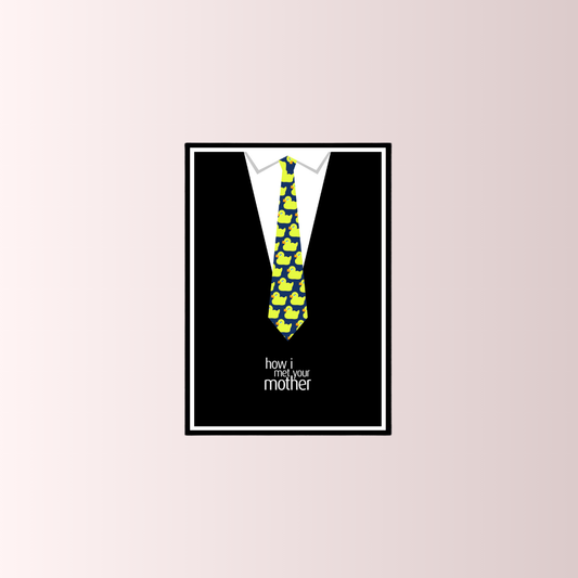 How I Met Your Mother Minimal Poster Tablo