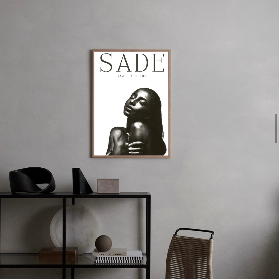 Sade Love Deluxe Poster Tablo