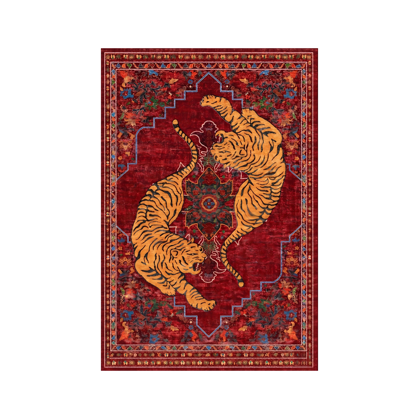 Tigers- animal print halı