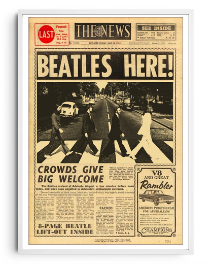 Beatles- poster tablo