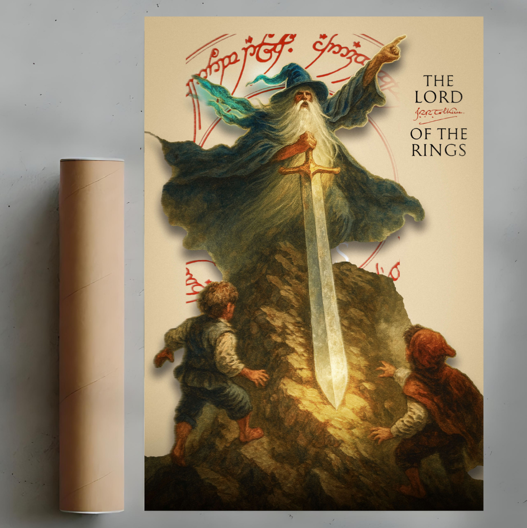 Lord of the Rings- poster tablo