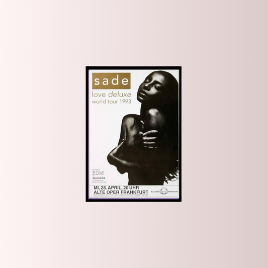 Sade Love Deluxe Poster Tablo