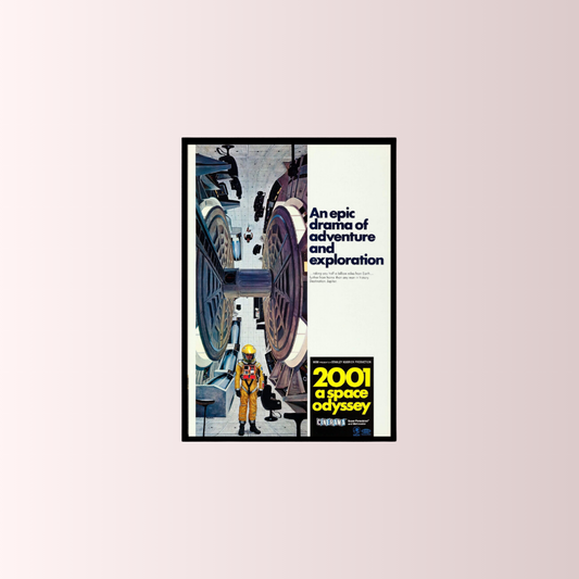 2001: A Space Odyssey Poster Tablo