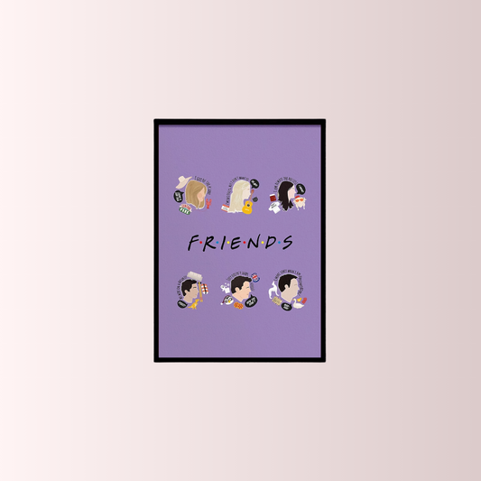 Friends Poster Tablo