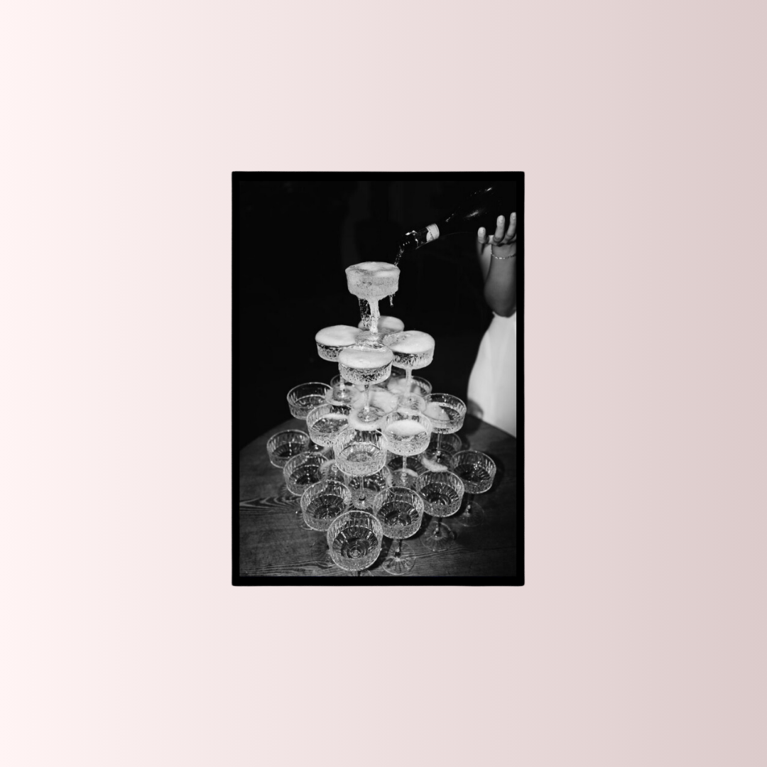 Drink Champagne Poster Tablo